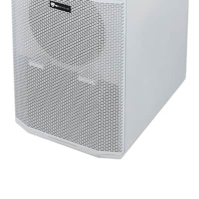 (2) Rockville TITAN ARRAY SYSTEM V2 WHITE Powered Column Speakers Dual 10" Subs image 6