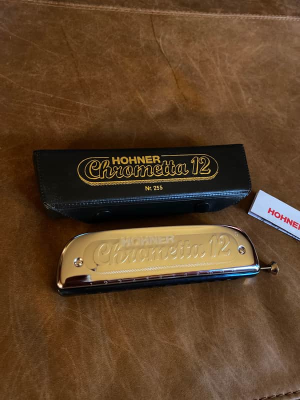 Hohner Chrometta 12-G Chrome Key of G Harmonica image 1