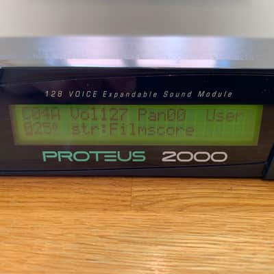 E-MU Systems Proteus 2000 Rackmount 128-Voice Sampler Module 1999 - Black image 11