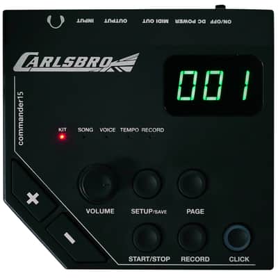 Carlsbro CSD15M 8 PIECE MESH HEAD ELECTRONIC DRUM KIT image 4