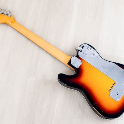 2011 Fender Custom Shop Masterbuilt Yuriy Shishkov 1963 Telecaster Thinline B-Bender Sunburst w/ Case, COA, Tags image 13