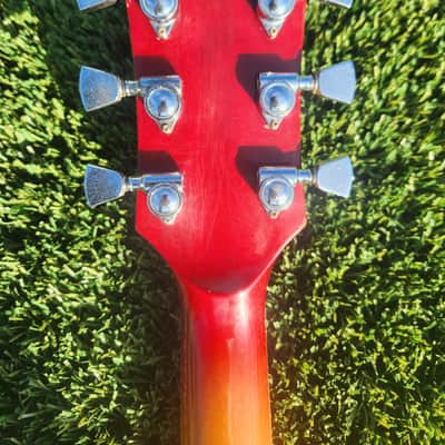 1980s MIJ Aria Pro II Matsumoku Les Paul Custom (LC-500) - Sunburst image 4