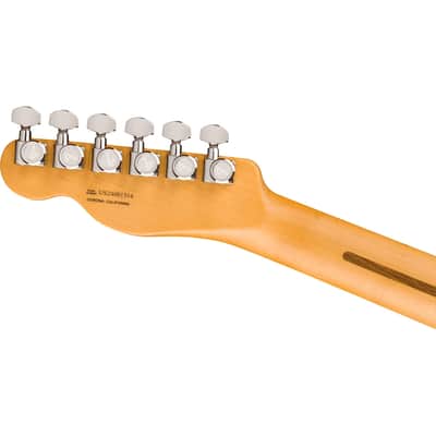 Fender American Ultra II Telecaster Electric Guitar, Ebony Fingerboard - Solar Flare image 6