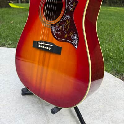 Epiphone Hummingbird 2008 - Cherry Sunburst image 5