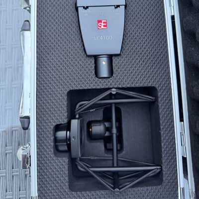 sE Electronics SE4100 Large Diaphragm Cardioid Condenser Microphone 2024 - Present - Black image 3