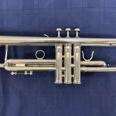 Used Benge Resno Tempered Bell 3 MLP Bb Silver Trumpet Just Serviced with Case image 12
