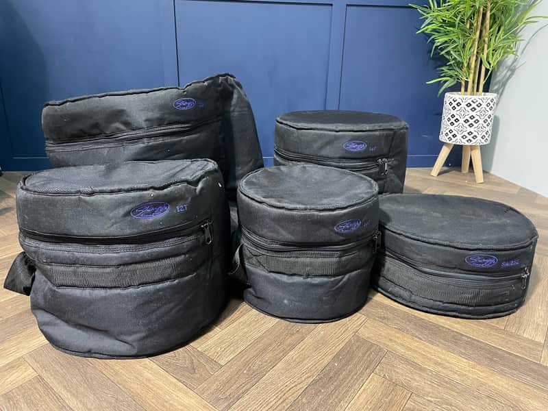 Stagg Drum Kit Case Set / Soft Cases / 5-Piece #MK33 image 1