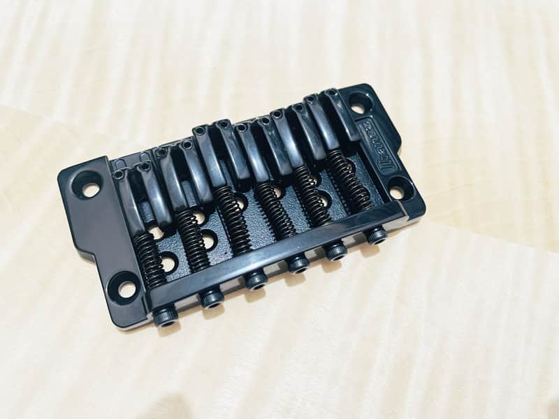 Genuine Ibanez 6 String Gibraltar Fixed Bridge Black Original image 1