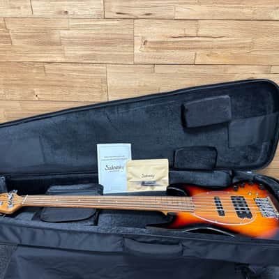 Sadowsky Metro Express 21- fret Vintage M/J 5- string bass -2025 - High Polish Tobacco Sunburst w/ gig bag New! image 20