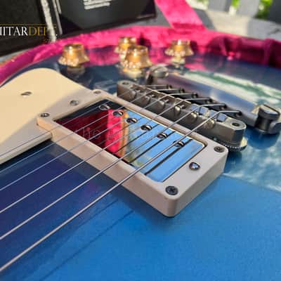 ♚TIMEWARP♚UNDER THE BED !♚SUPER RARE !♚ 2012 Gibson CUSTOM SHOP R7 ♚ 1957 Reissue Les Paul ♚ Ltd Edn PELHAM BLUE ♚ 57 image 9