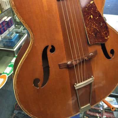 1950s Harmony H1415 Patrician Archtop Acoustic Guitar image 3