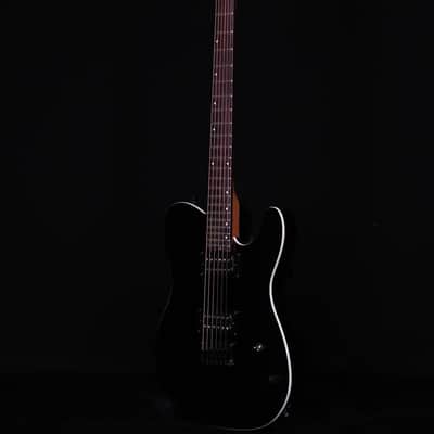 Charvel Standard Series San Dimas Style-2 SD2 HH HT, Amaranth FB, Gloss Black image 6