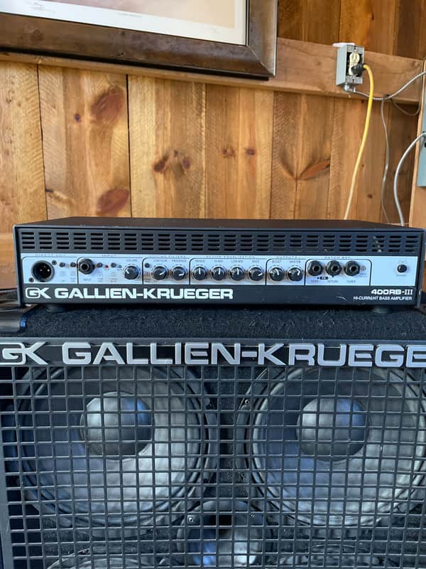 Gallien-Krueger 400RB-III Black-Silver image 1