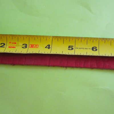 Leather Bass Drum Pedal Strap - Vintage NOS image 6