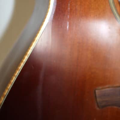 W.T. Johnson Dark Burst Hand Built USA Acoustic Guitar LUTHIER SPECIAL W Gig Bag image 6