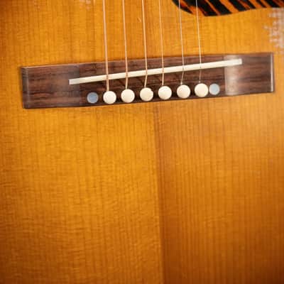 Gibson Custom Shop 1936 Advanced Jumbo Murphy Lab Heavy Aged Acoustic Guitar - Vintage Sunburst with Hardshell Case image 9