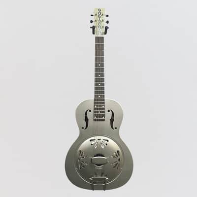 Gretsch G9201 Honey Dipper Round-Neck Resonator Guitar - Weathered "Pump House Roof" image 7