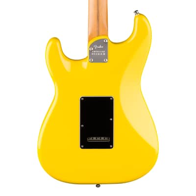 Fender American Ultra II Stratocaster HSS Electric Guitar - Graffiti Yellow image 7