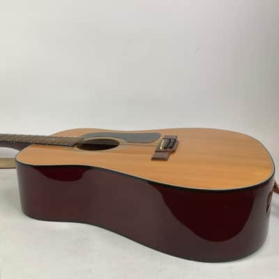 Washburn D12-12N 12-String Acoustic Guitar & Hard Case ***NECK CRACKED*** image 10