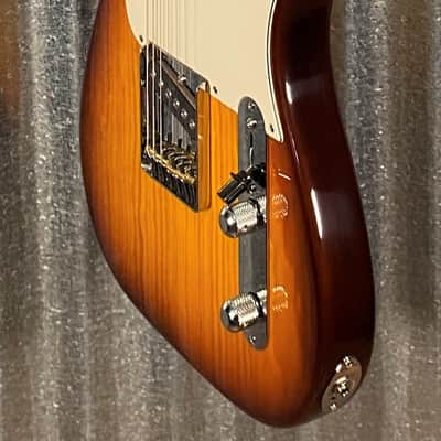 G&L USA Fullerton Deluxe ASAT Classic Bluesboy Old School Tobacco Sunburst Guitar & Bag Blem #9094 image 7