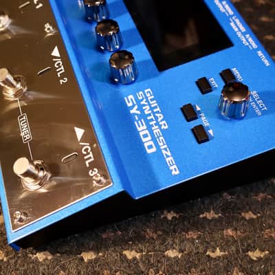 Boss SY-300 Guitar Synthesizer 2015 - Present - Blue image 7