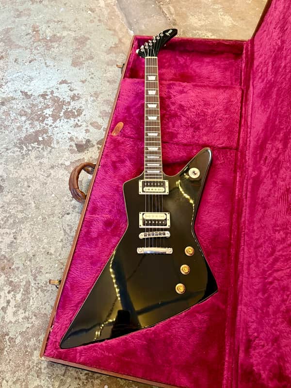 Greco EX-800 Explorer 1979 black beauty original vintage MIJ Japan