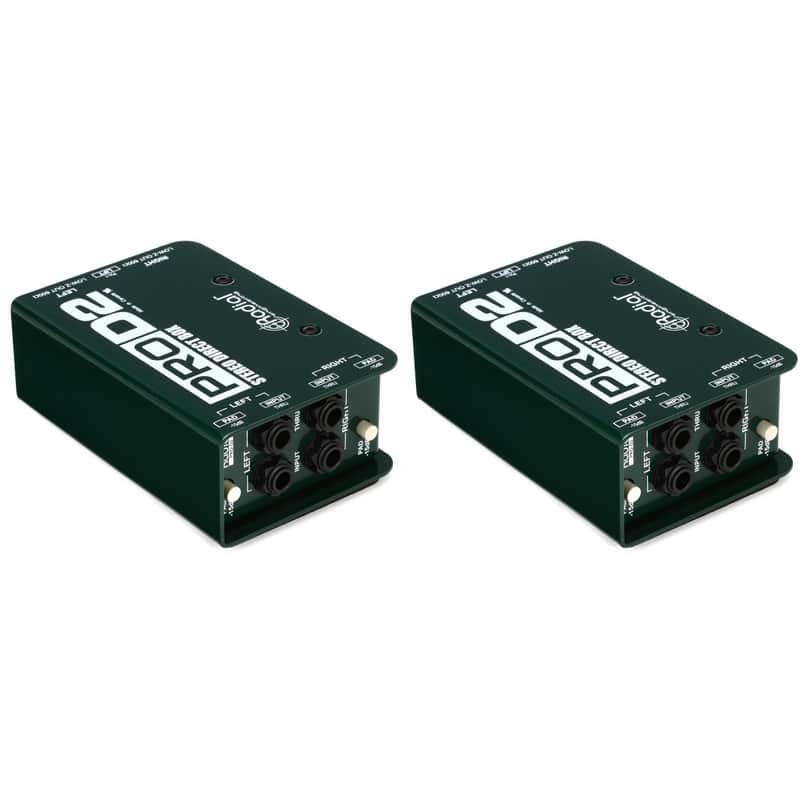 Radial ProD2 2-channel Passive Instrument Direct Box (2-Pack) image 1