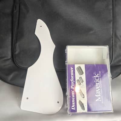 Silvertone Harmony 621 1965 - X-brace Conversion, Neck Reset, Bone Nut & Saddle, Seymour Duncan Maverick Soundhole Pickup image 14