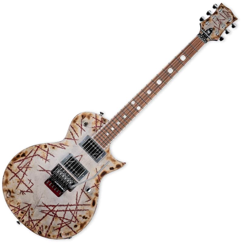 ESP E-II RZK-IIF Richard ZK Burnt Fluence Guitar