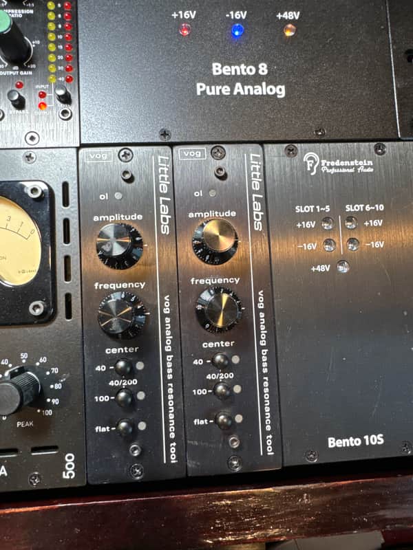 Little Labs VOG Voice Of God 500 Series Analog Bass Resonance Tool 2010s - PAIR image 1