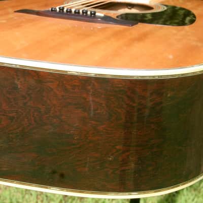 1972 Yairi YW-600 Dreadnought Guitar Jacaranda early time master piece Natural-Bargain Sale image 12