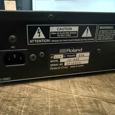 Roland Super JD-990 Sound Module with vintage synth expansion WiFi card image 5