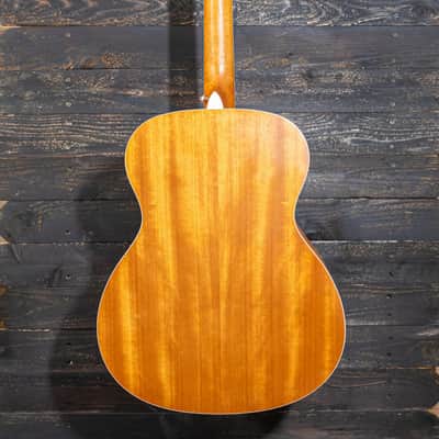 Nashville Guitar Works Edgeburst Orchestra Acoustic Guitar w/ Case image 5