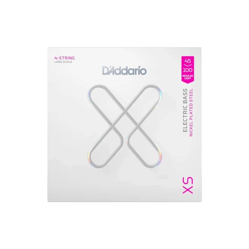 NEW D'Addario XS Nickel Bass Guitar Strings - Regular Light - .045-.100 image 1