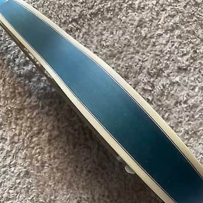 Washburn RO10TBL Rover Steel String Travel Acoustic Guitar 2010s - Trans Blue image 5