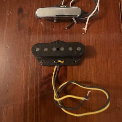 Fender Custom Shop ’51 Nocaster Pickup Set 2010s - Chrome / Black image 2