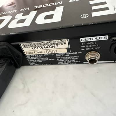 Behringer Ultra-Voice Pro VX2000 High-Performance Mic Preamplifier/Voice Processor image 10