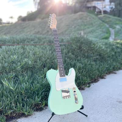 Fender American Performer Telecaster Hum Satin Surf Green Rosewood Fretboard 2023(VIDEO!) image 6