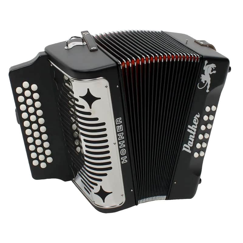 Hohner Panther II Diatonic Accordion - Key of FBbEb image 1