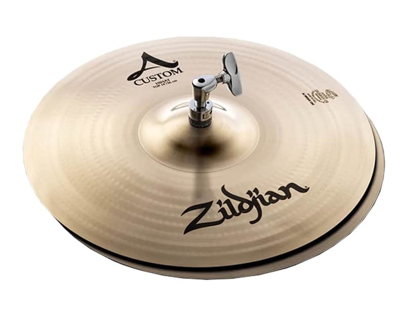 Zildjian 14" A Custom Hi Hats (Pair) image 1