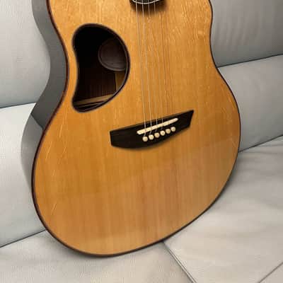 Hsienmo Shiyi Bear Claw Sitka Spruce Solid Top & Wild Indian Rosewood Solid back sides with hardcase image 2