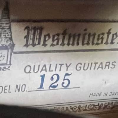 Westminster Mandolin Model 125 1990s - Sunburst image 9