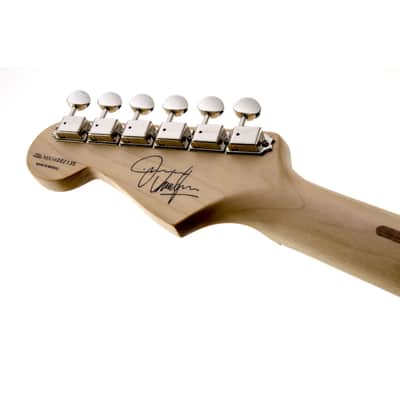 Fender AS Jimmie Vaughan Strat MN Olympic White - Electric Guitar image 5