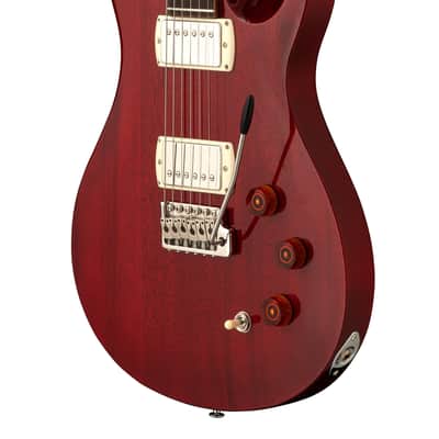 PRS SE DGT Standard Moons, Vintage Cherry image 3