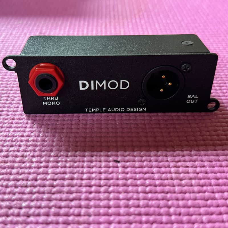Temple Audio DI MOD 2021 - Present - Black image 1