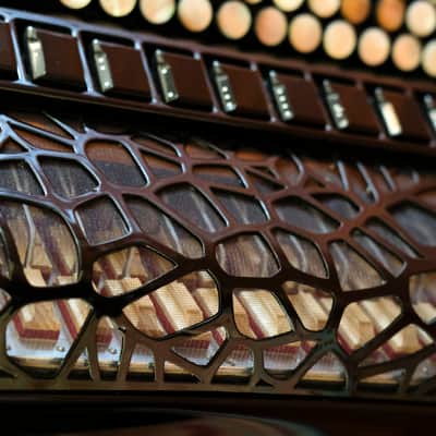 JUPITER Chromatic accordion (B-system, Bayan) with free-bass. Voices by A.Gavrilin image 22