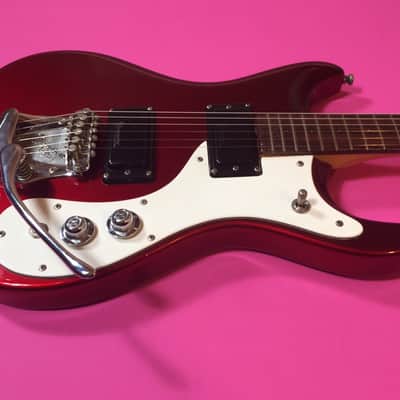 Mosrite Mark V 1967 Candy Apple Red image 3