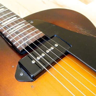 1959 Guild X-50 Archtop Vintage Electric Guitar Sunburst P-90 image 7