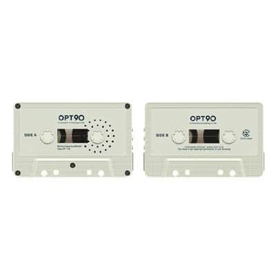 OPT90 Cassette Speaker Portable Bluetooth Speaker (ivory) image 2