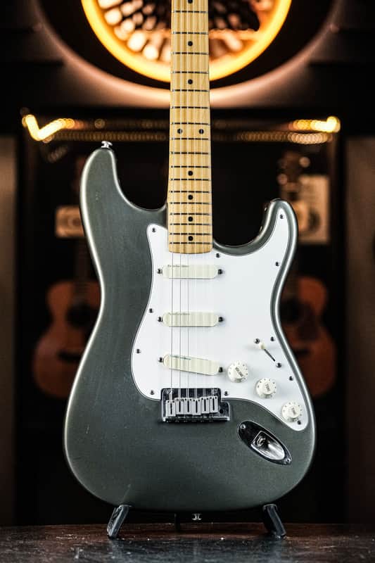 1990 Partscaster Stratocaster Fender Strat Plus Body / Noname maple neck pewter image 1